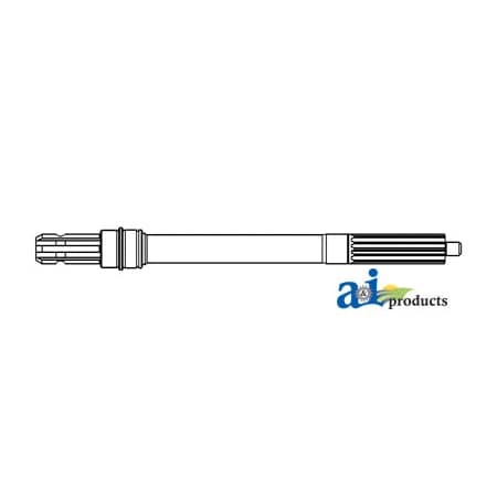 A & I Products Shaft, Live PTO (540 RPM) 4.5" x3.5" x24.5" A-181204M92